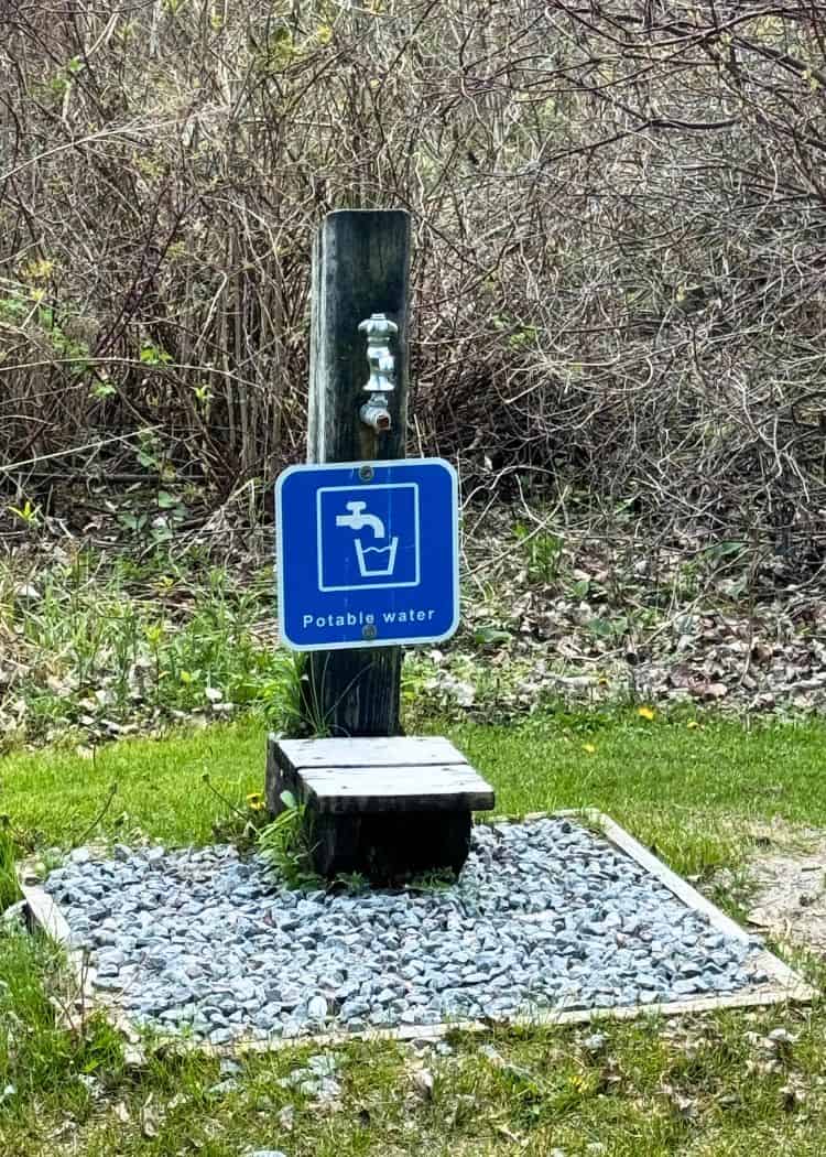 Darlington Provincial Park - Potable Water Tap