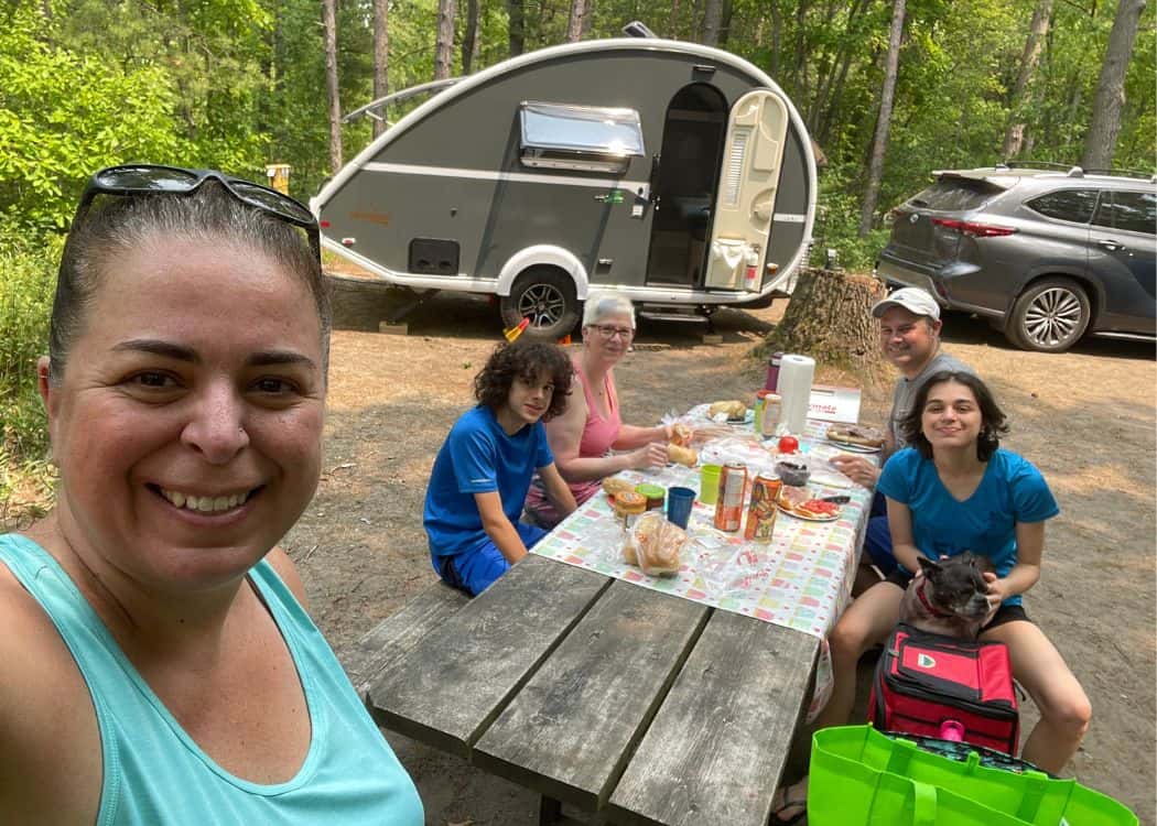 Family Camping Trip with our Teardrop at Pinery Provincial Park