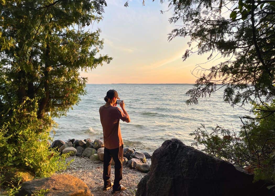 McRae Point Provincial Park - Photography during golden hour