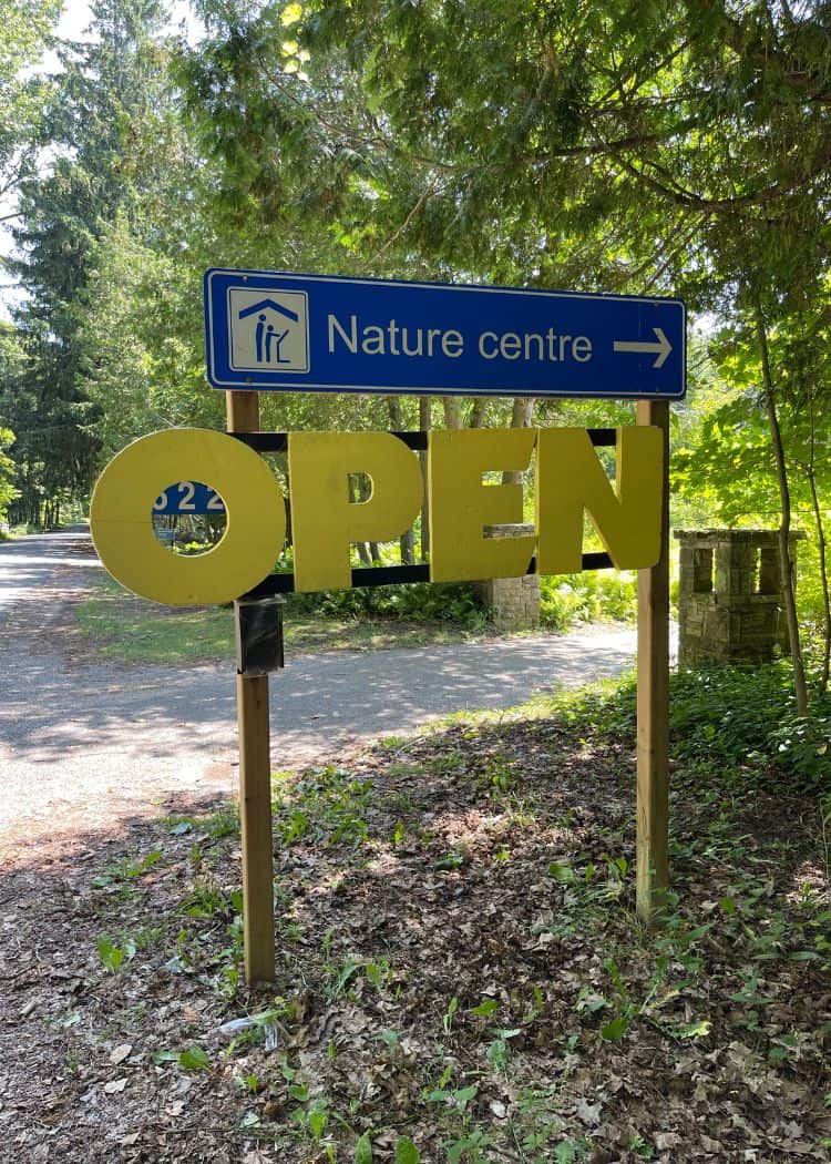 Presquile Park - Nature Centre Sign