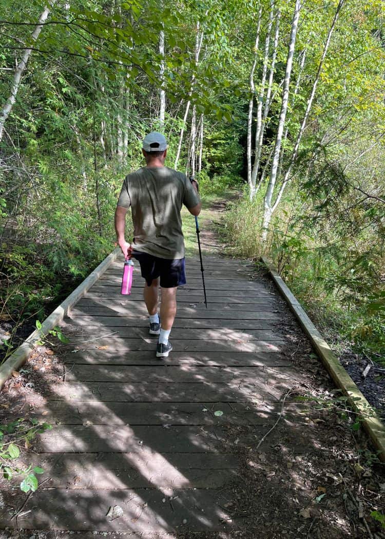 Sibbald Point Park - Maidenhair Fern Trail Boardwalk