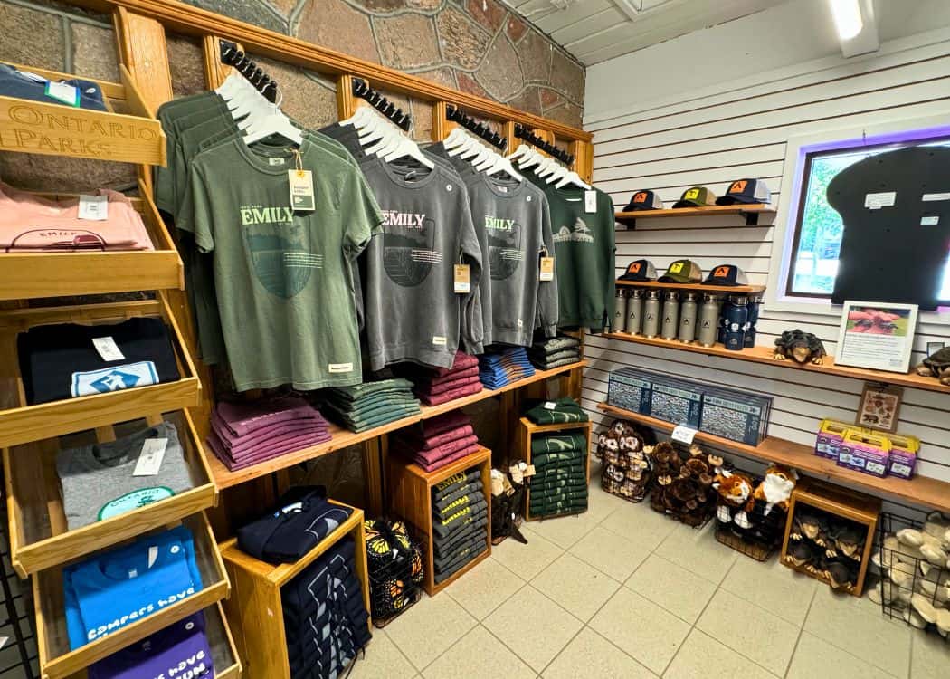 Emily Provincial Park - Inside Park Store
