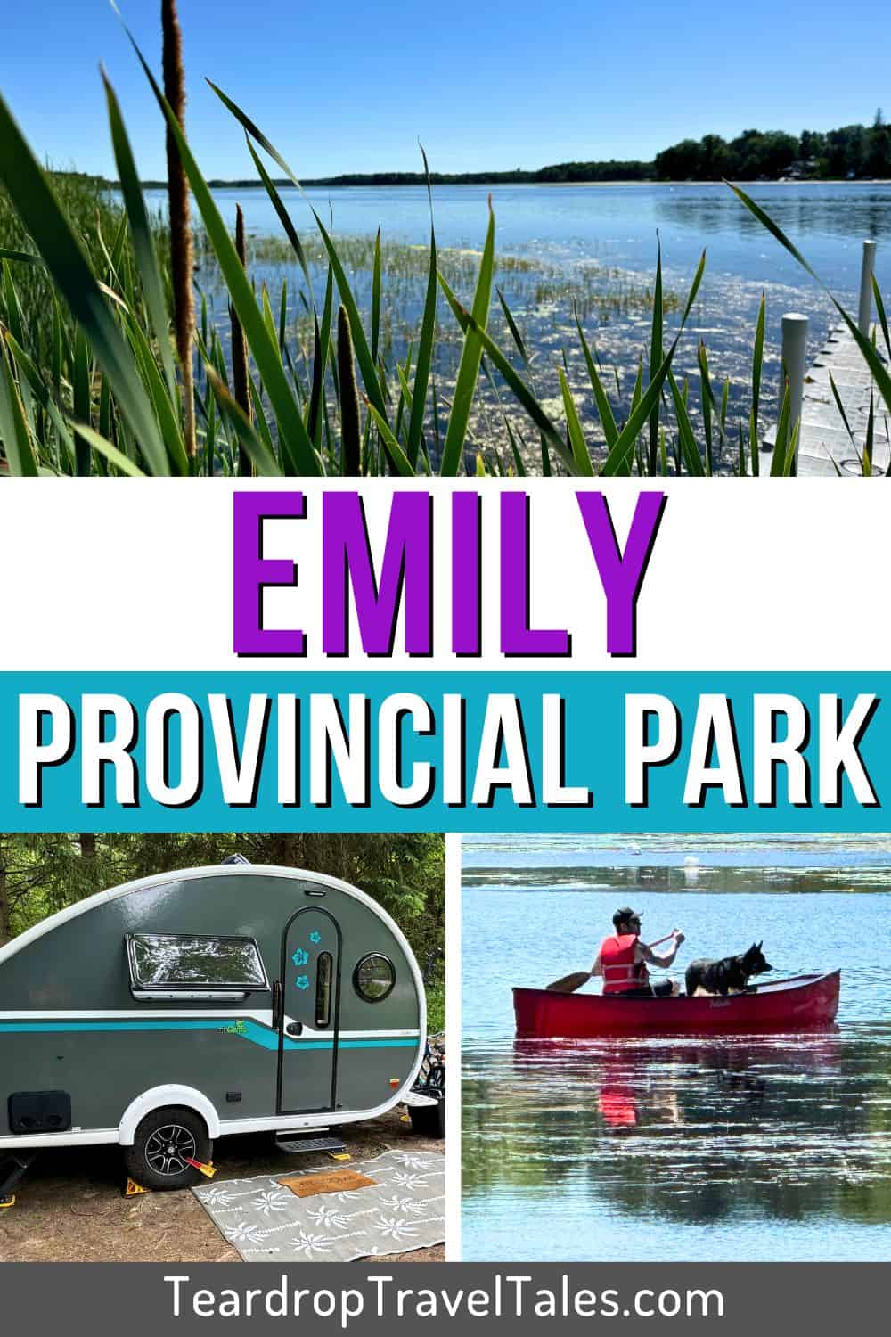Emily Provincial Park - Pinterest Pin 1