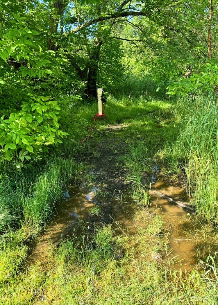 Rock Point - Flooding in the Campsites