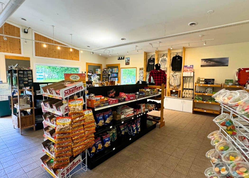 Rock Point - Inside Park Store