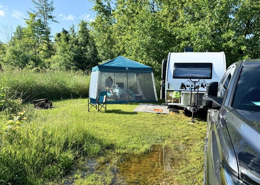 Rock Point - Kinsey Campground site 175