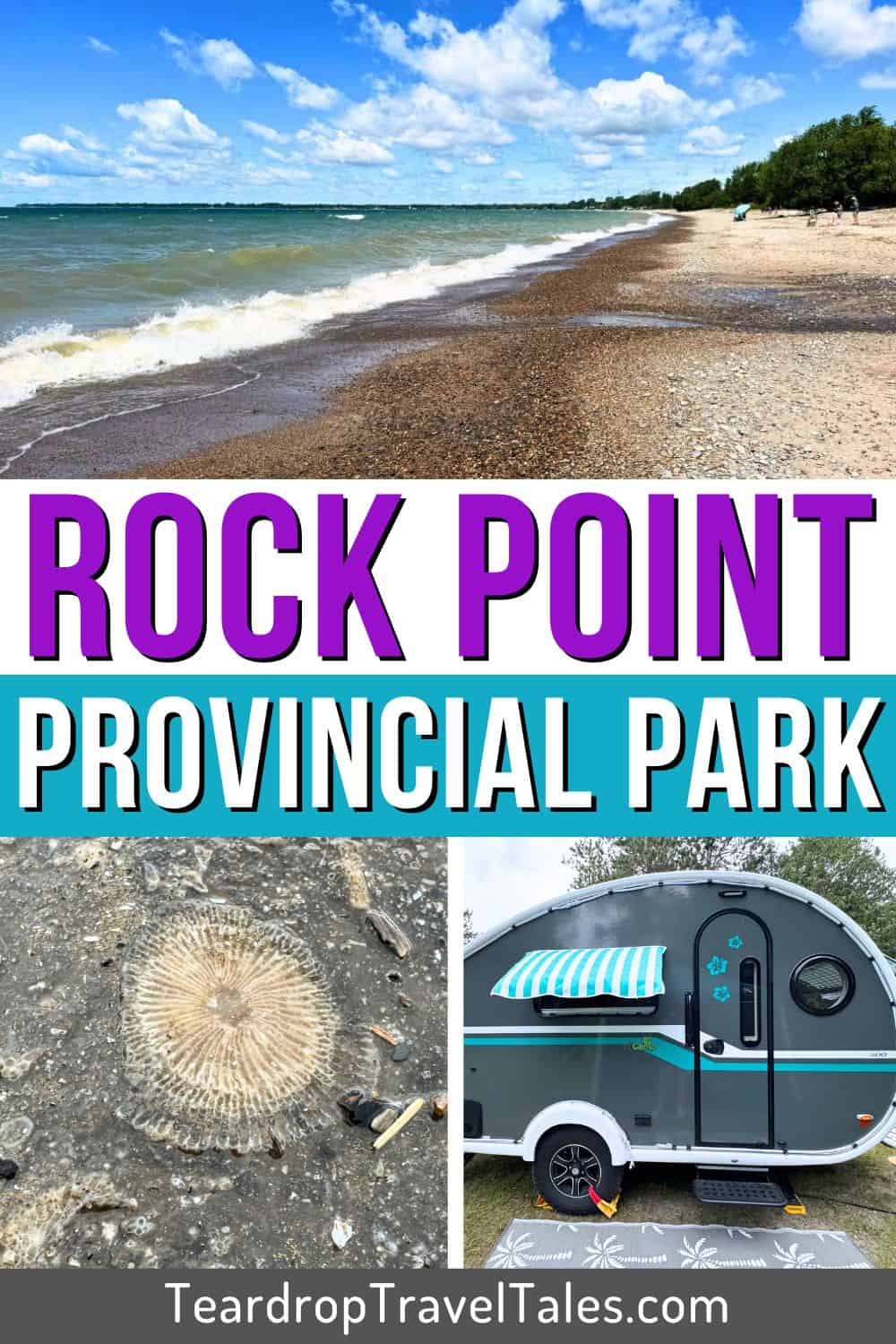 Rock Point Provincial Park - Pinterest Pin 1