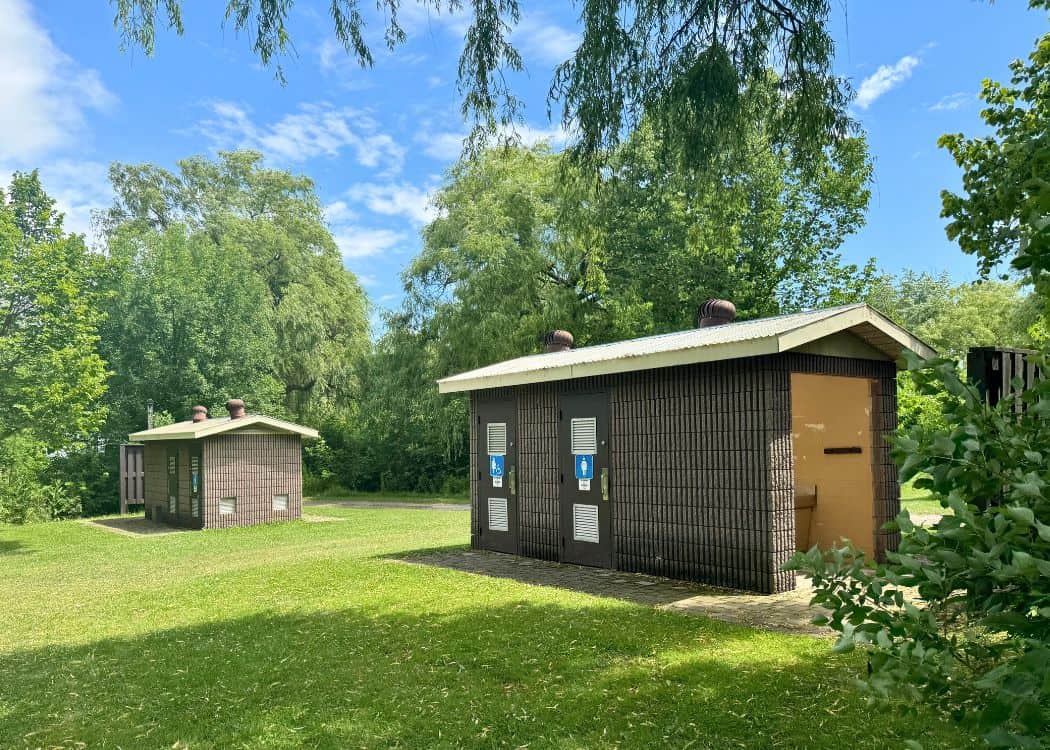 Selkirk Provincial Park - Vault Toilets in Area 4