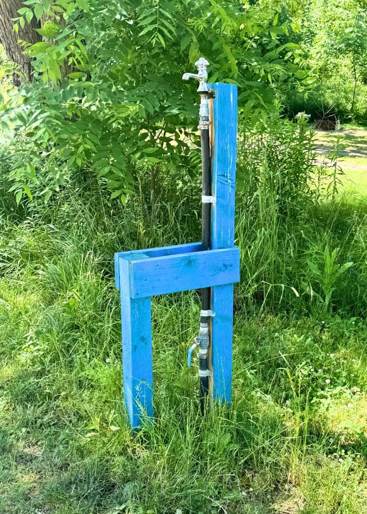 Selkirk Provincial Park - Water Tap in Campground
