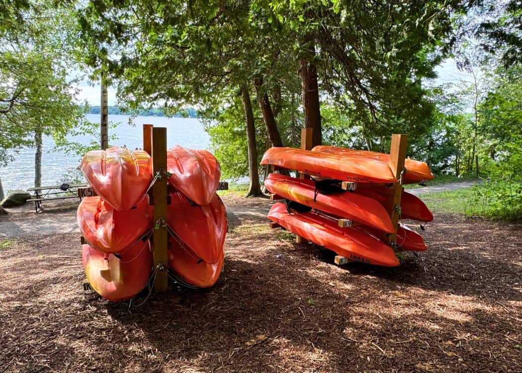 Bass Lake Provincial Park - Kayaks by the Park Store
