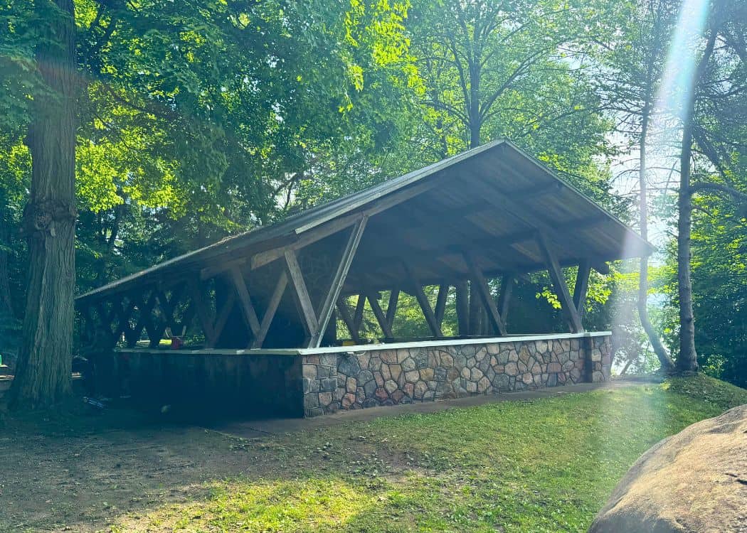 Bass Lake Provincial Park - Picnic Shelter in Day-Use