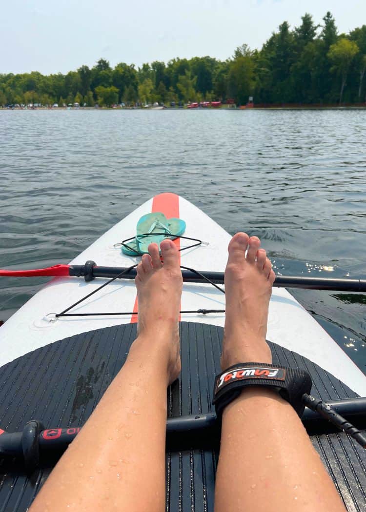 Silver Lake Provincial Park - On my paddleboard