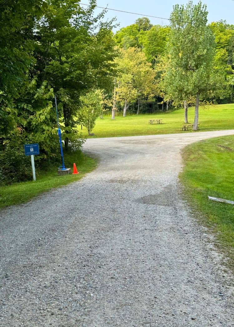 Silver Lake Provincial Park - Water fill station