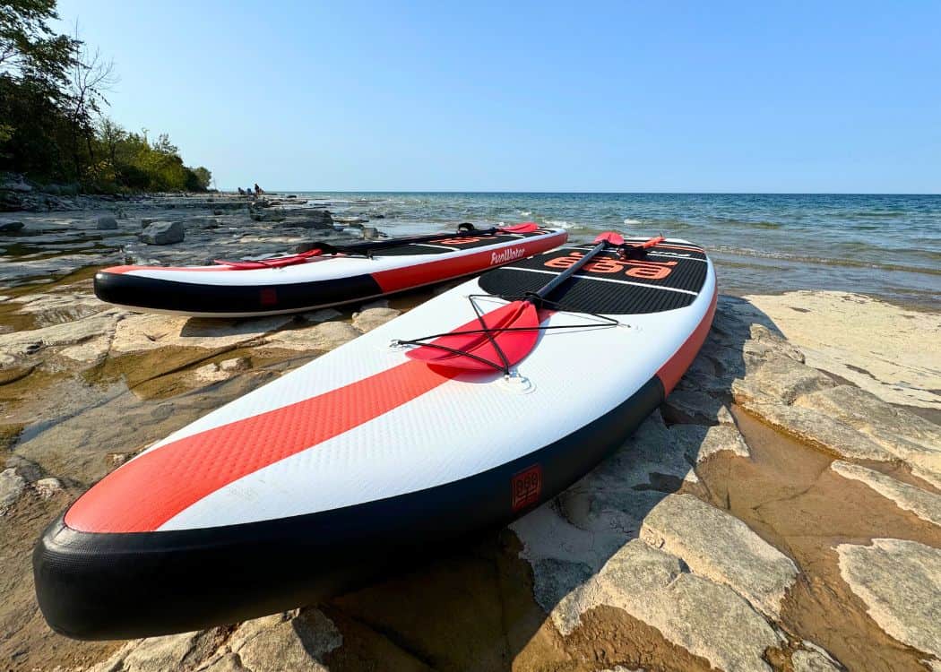 Craigleith Provincial Park - Paddleboards waterside