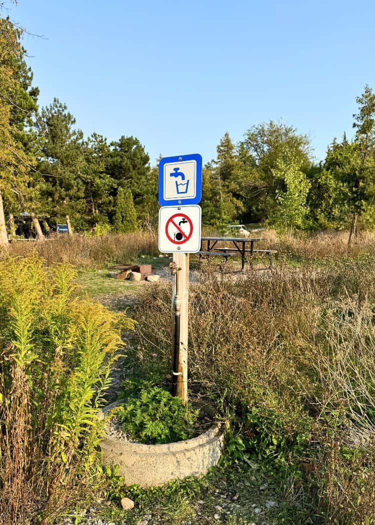 Craigleith Provincial Park - Water Taps