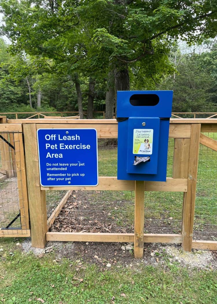 Ferris Provincial Park - Pet Area Gate