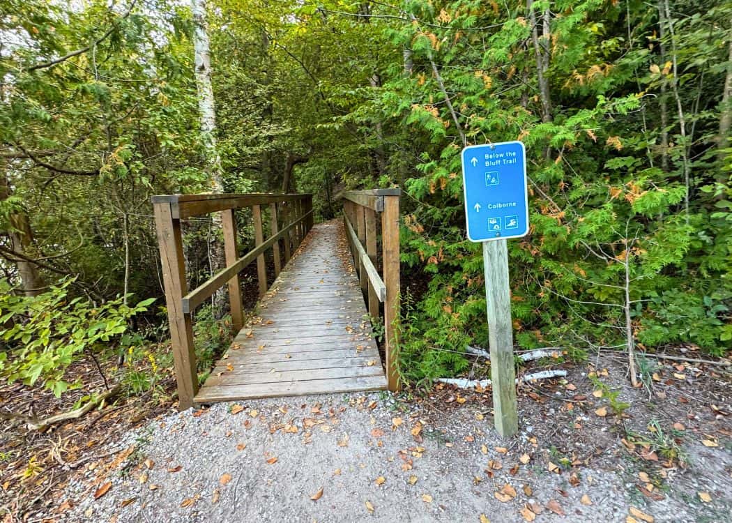 Point Farms Provincial Park - Below the Bluff Trail