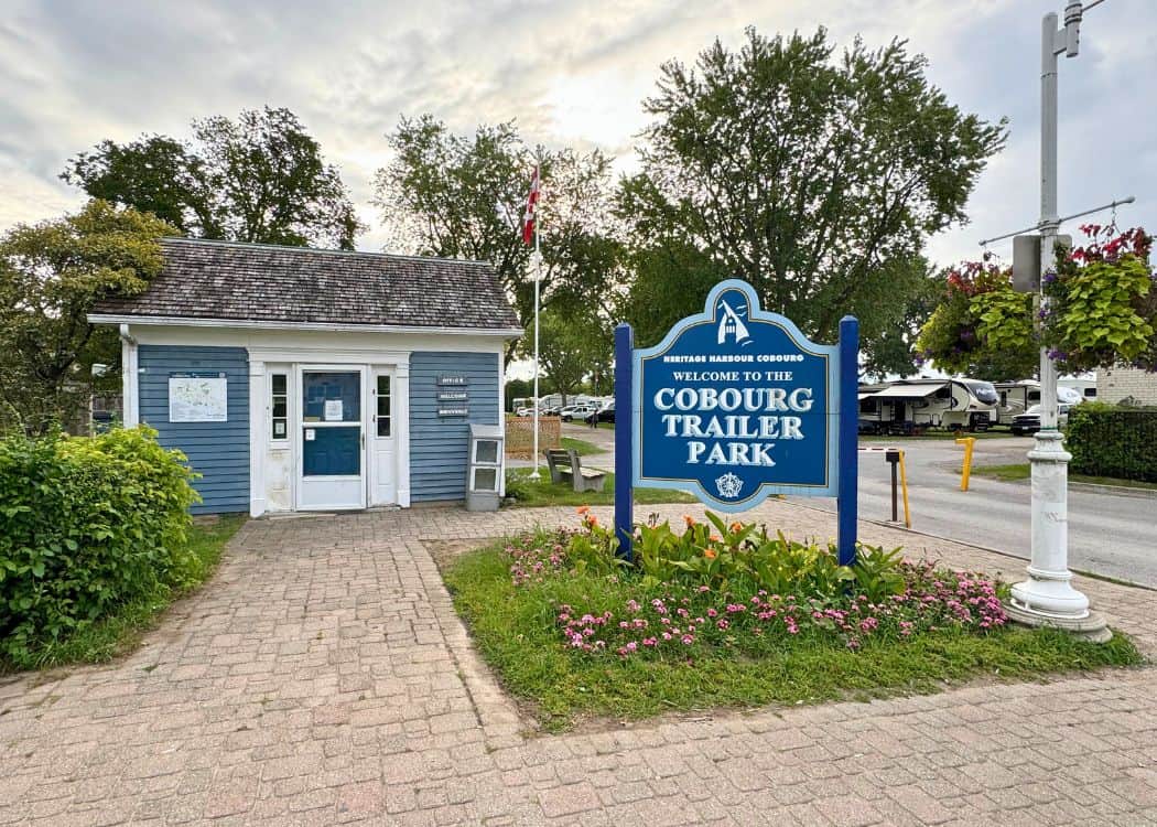 Victoria Park Campground - Entrance and Gatehouse