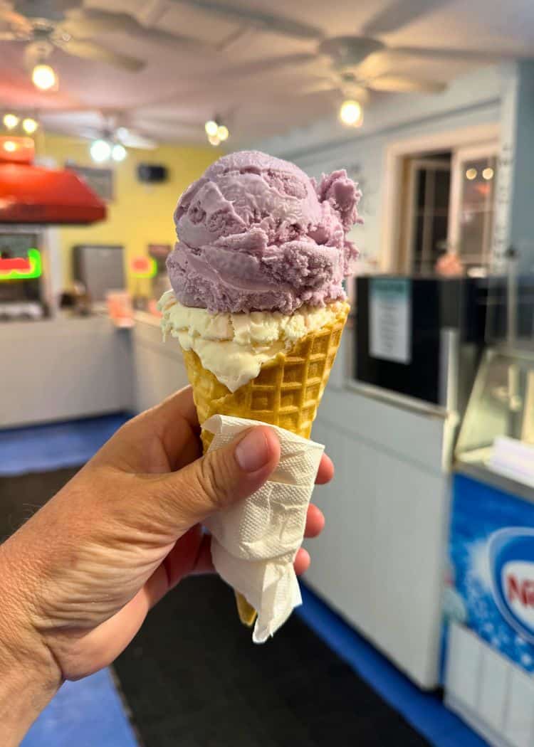 Victoria Park Campground - Ice cream at Harbourlight Delights
