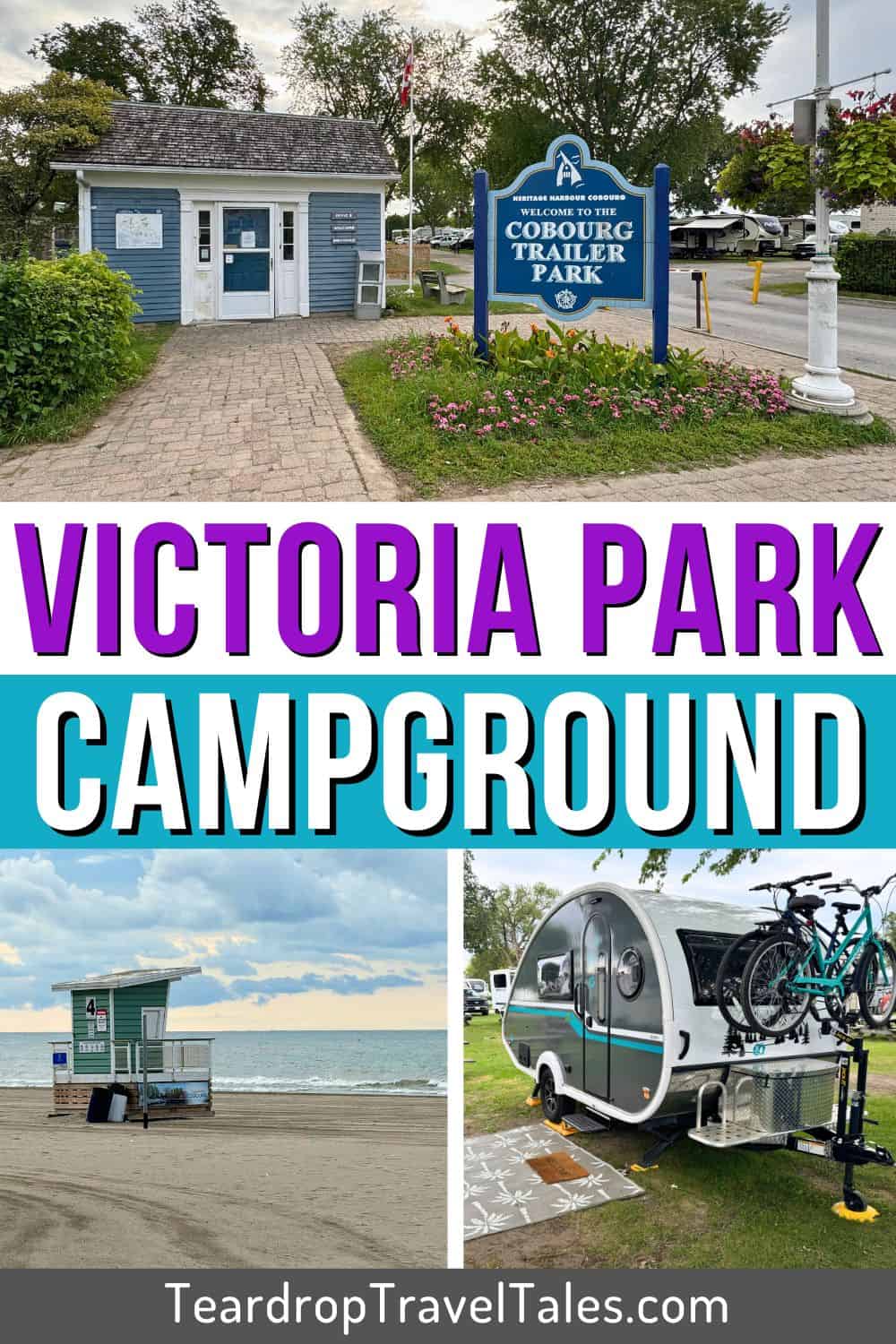 Victoria Park Campground - Pinterest Pin 1