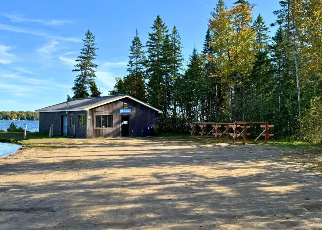 Balsam Lake Provincial Park - Rental Shack on the Beach