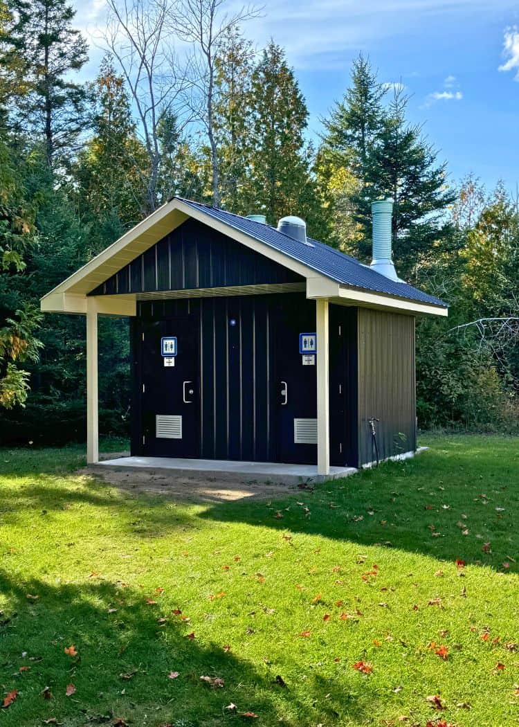 Balsam Lake Provincial Park - Vault Toilets