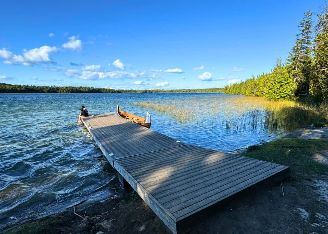 Bruce Peninsula National Park - Boat launch nearest Yurts