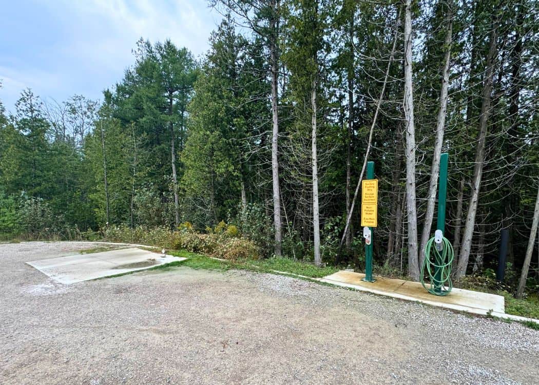 Bruce Peninsula National Park - Trailer Dump Station