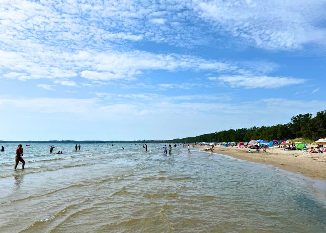 Sandbanks Provincial Park - Outlet Beach during the day