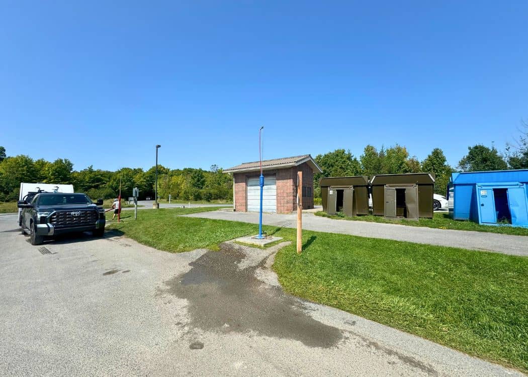 Sandbanks Provincial Park - Sanitation Station at Woodlands Campground