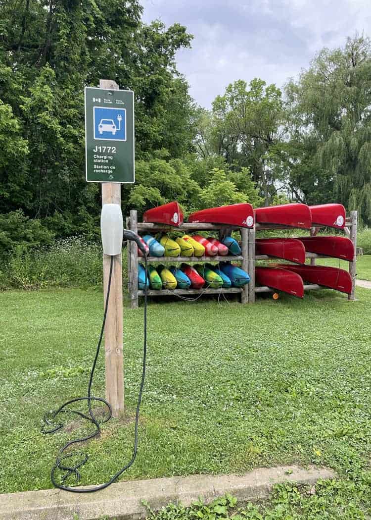 Point-Pelee-National-Park-Electric-Vehicle-charging