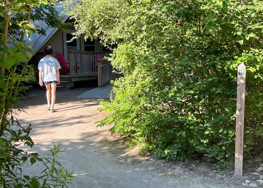 Point Pelee National Park - Path to our oTENTik