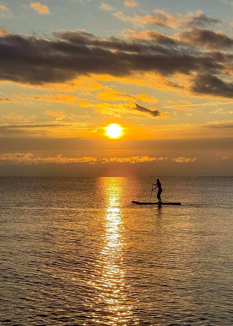 Point-Pelee-National-Park-Sunset-Paddleboarding