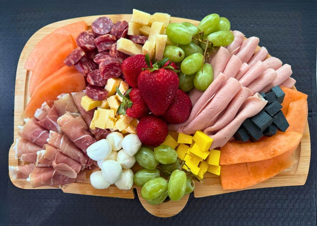 Charcuterie Board at the Campground