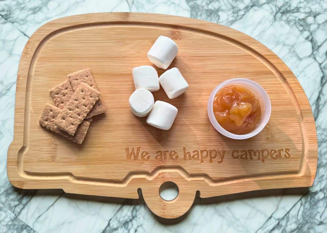 Smorgasboard - Lemon Curd and Graham Crackers