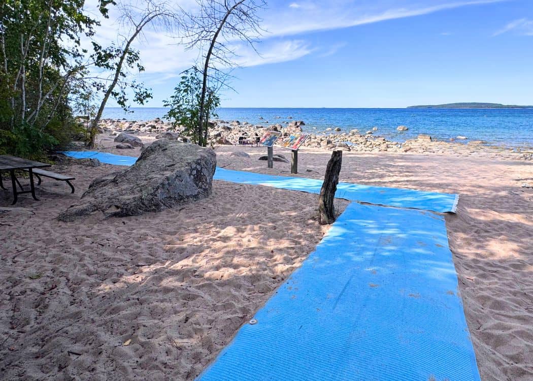 Awenda Provincial Park - Beach Accessibility Mat