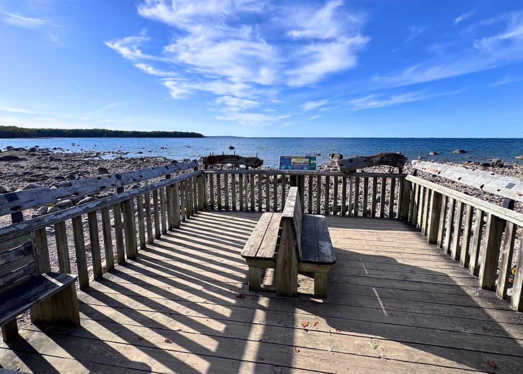 Awenda Provincial Park - Lookout Point on Beach Trail