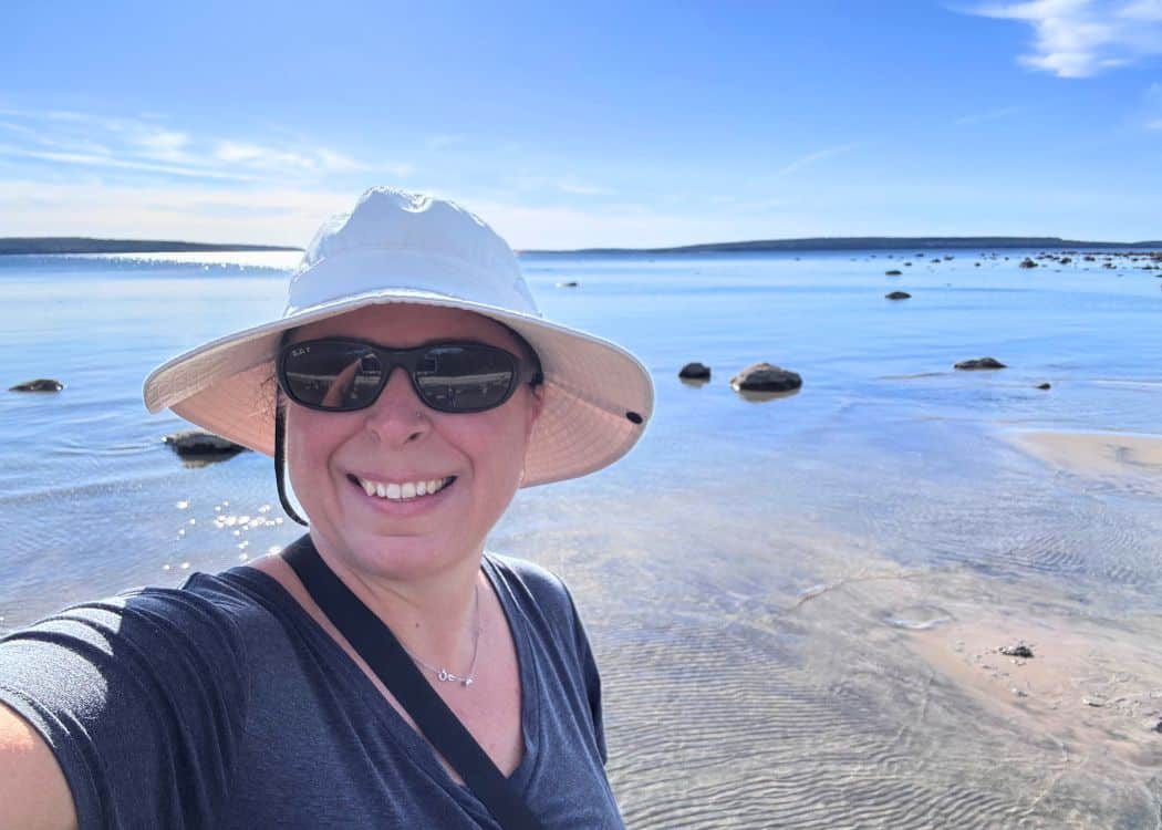 Awenda Provincial Park - Me at Beach 4