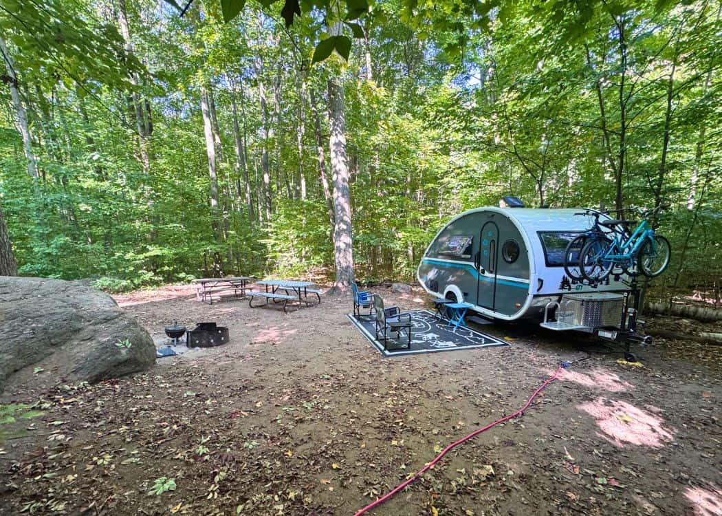 Awenda Provincial Park - Our Campsite