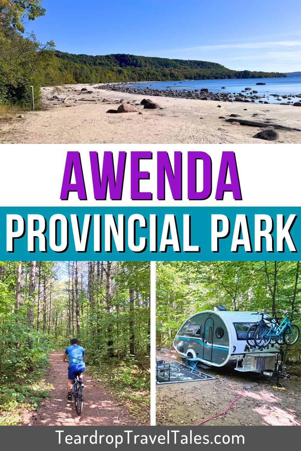 Awenda Provincial Park - Pinterest Pin