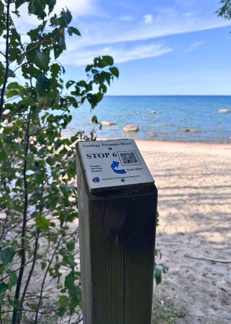 Awenda Provincial Park - Treasure Hunt Stop