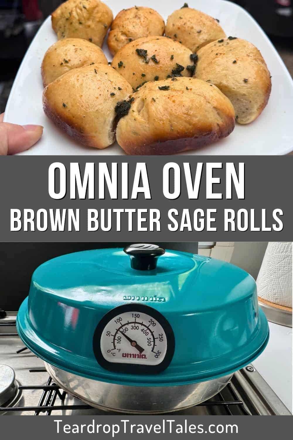 Brown Butter Sage Rolls - Pinterest Pin 1