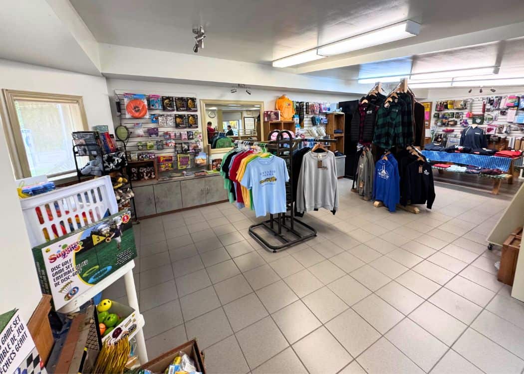 Wheatley Provincial Park - Inside Park Store