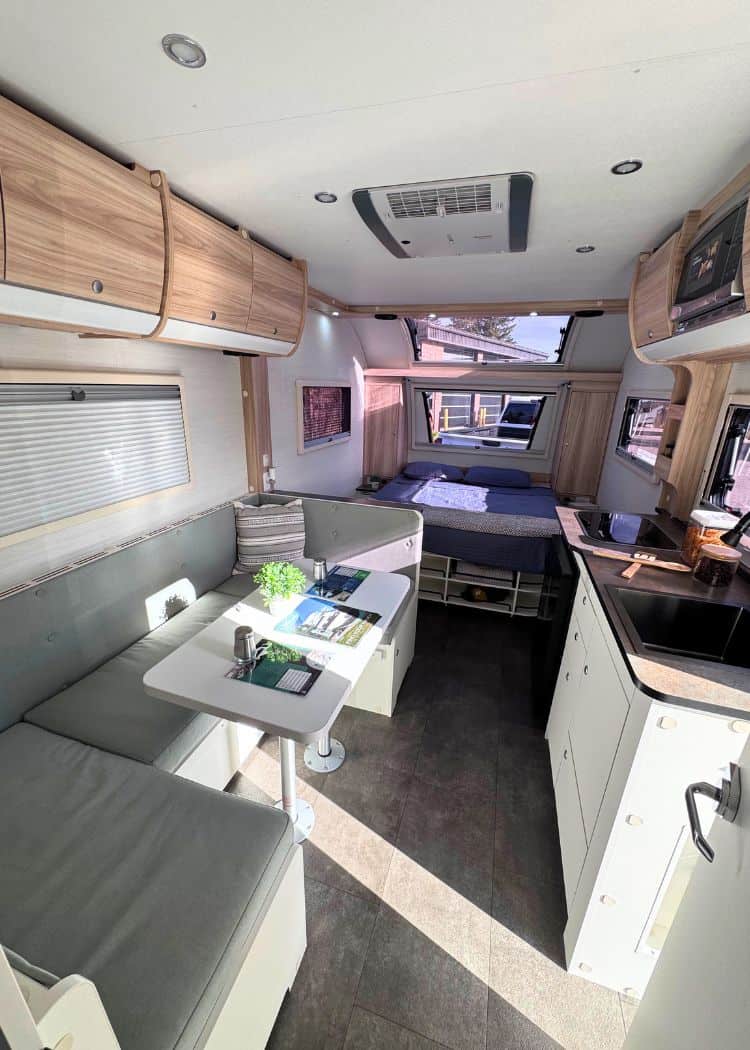 nuCamp Haven 220 - View of inside from doorway
