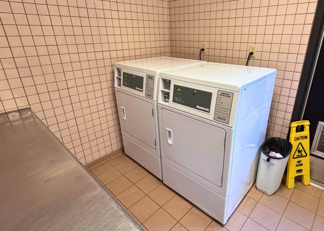 Mikisew Provincial Park - Dryers in Laundromat