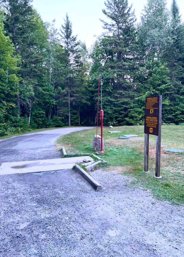 Mikisew Provincial Park - Dump station
