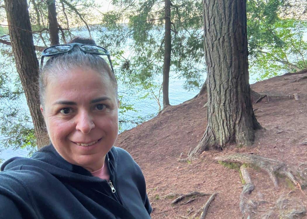 Mikisew Provincial Park - Me on the Lakeview Trail