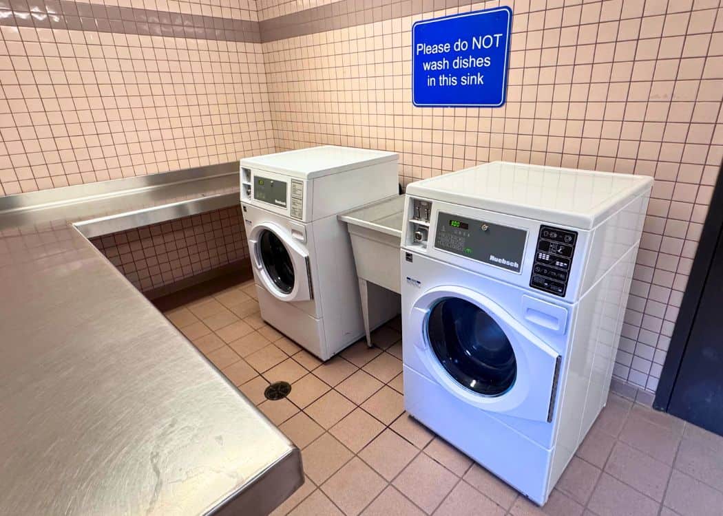 Mikisew Provincial Park - Washers in Laundromat