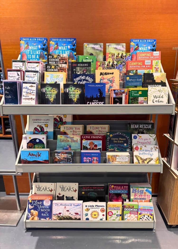 Killbear Provincial Park - Books in gift shop