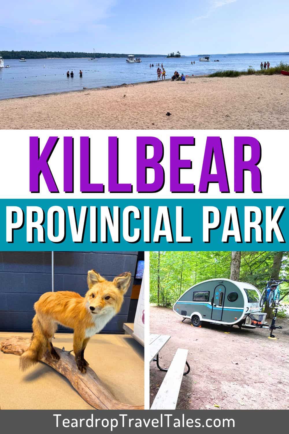 Killbear Provincial Park - Pinterest Pin